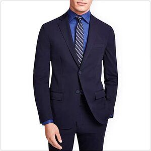 Calvin Klein Navy Malbin Slim Fit Stretch Wool Sport Coat Jacket NWT New 42R